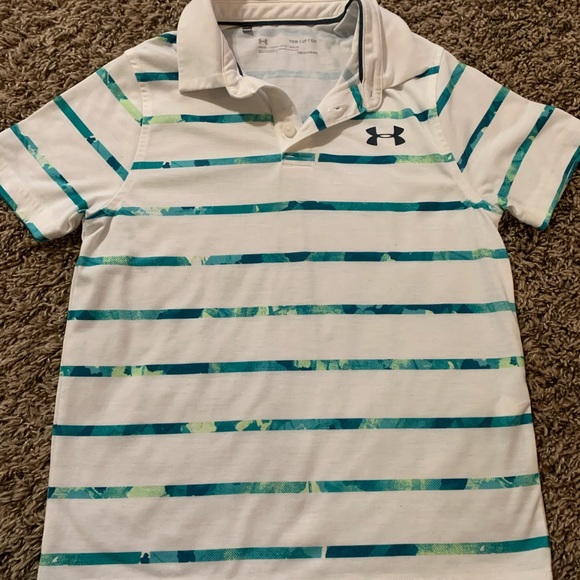 4 under armor youth boys shirts all size youth small $15 each - Picture 1 of 4